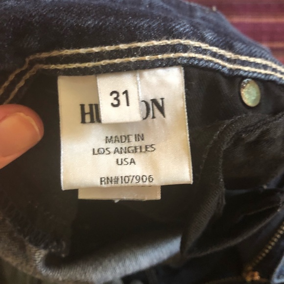 Hudson Crop Jeans (size 31) gently used - Picture 4 of 5